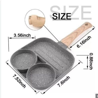 SARTEN 3 EN 1 CON DIVISIONES